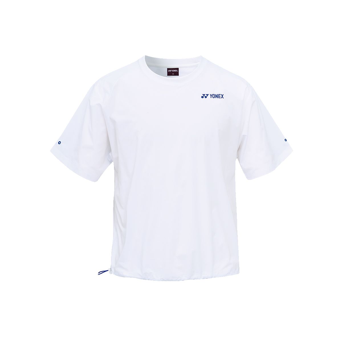요넥스(YONEX) 251JJ001U 블랙/화이트 공용 벤틸레이션 반팔 아노락 자켓
