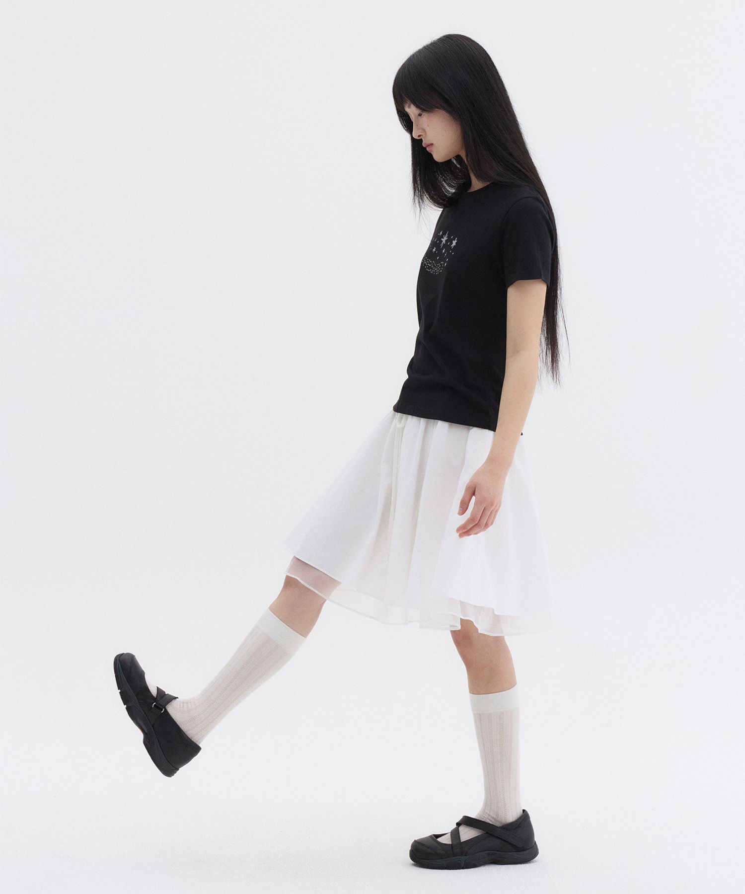 【OHESHIO】25ss STAR LOGO T-SHIRT MUSINSA | OHESHIO STAR LOGO T-SHIRT, BLACK