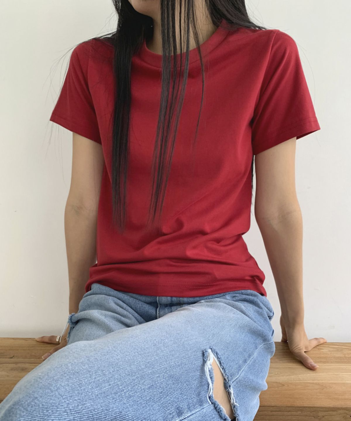 에드워드벌룬(EDWARD BALLOON) [Essential] Regular Fit Short-Sleeve T-Shirt