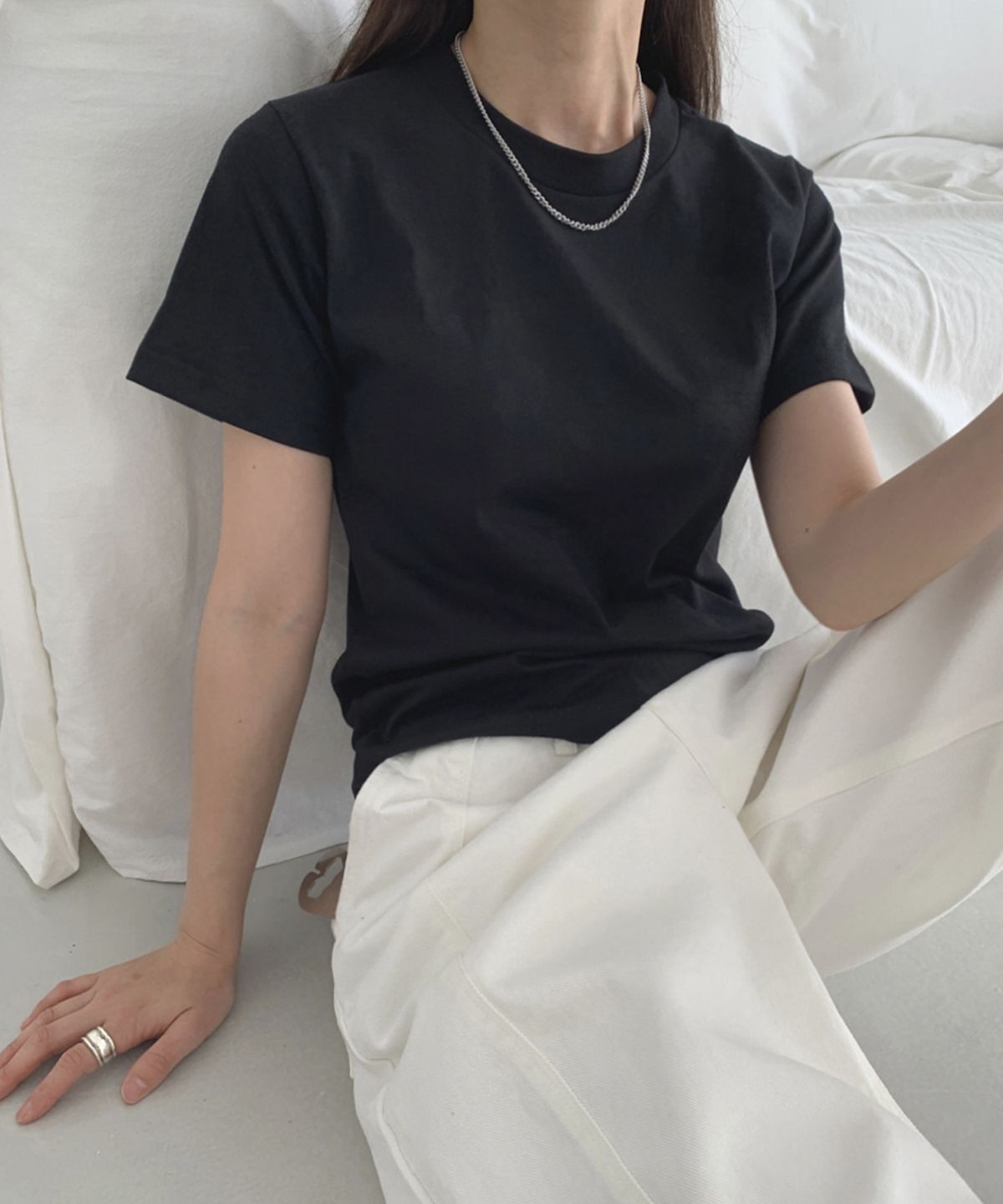 에드워드벌룬(EDWARD BALLOON) [Essential] Regular Fit Short-Sleeve T-Shirt