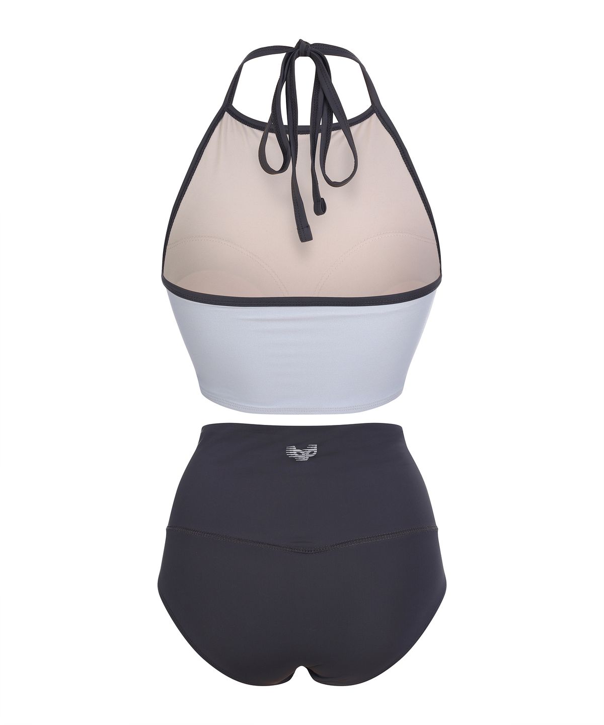 라라폭스(LALAFOX) BOBBED HAIR GIRL BIKINI 하이웨스트 비키니 GREY BR2SW002
