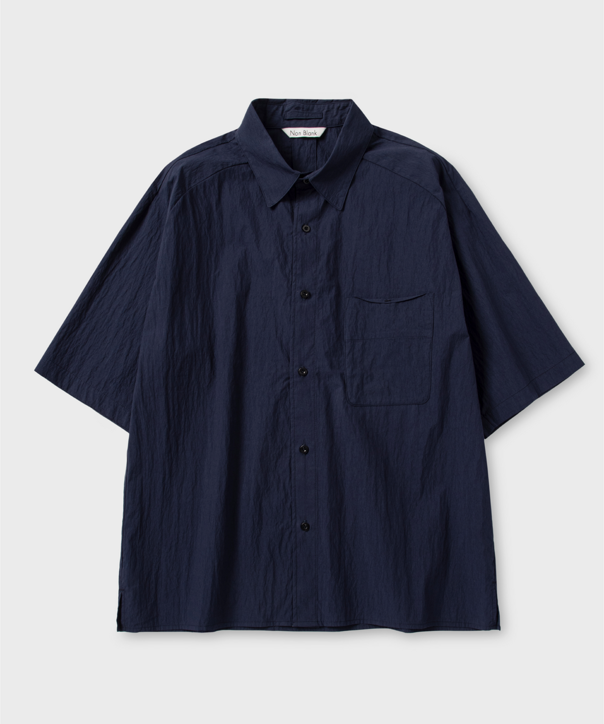 넌블랭크(NONBLANK) 네츄럴 링클 하프 슬리브 셔츠 Ⅱ_4 COLOR