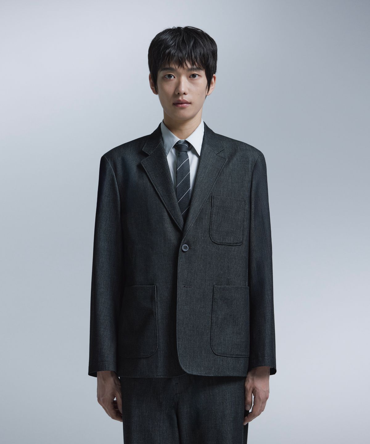 넌블랭크(NONBLANK) 레지멘탈 슬림 타이_3 COL