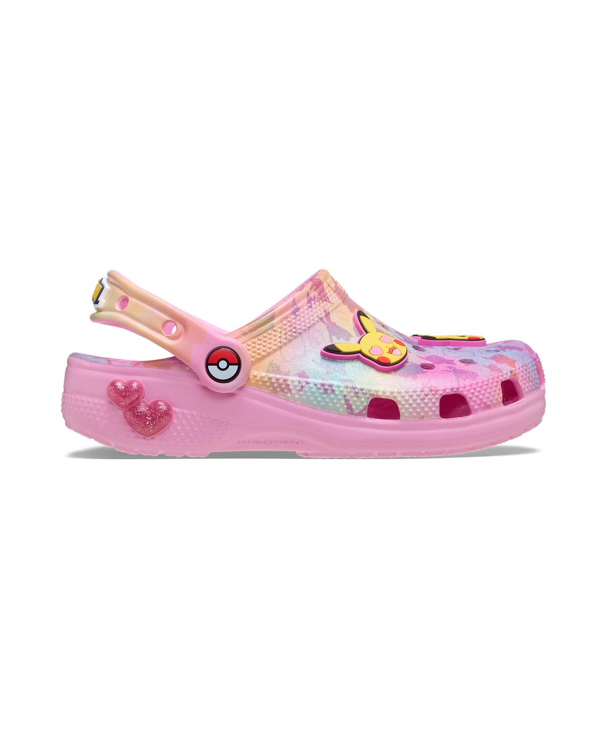 크록스키즈(CROCS KIDS) 피카츄 핑크 클래식 클로그 키즈
