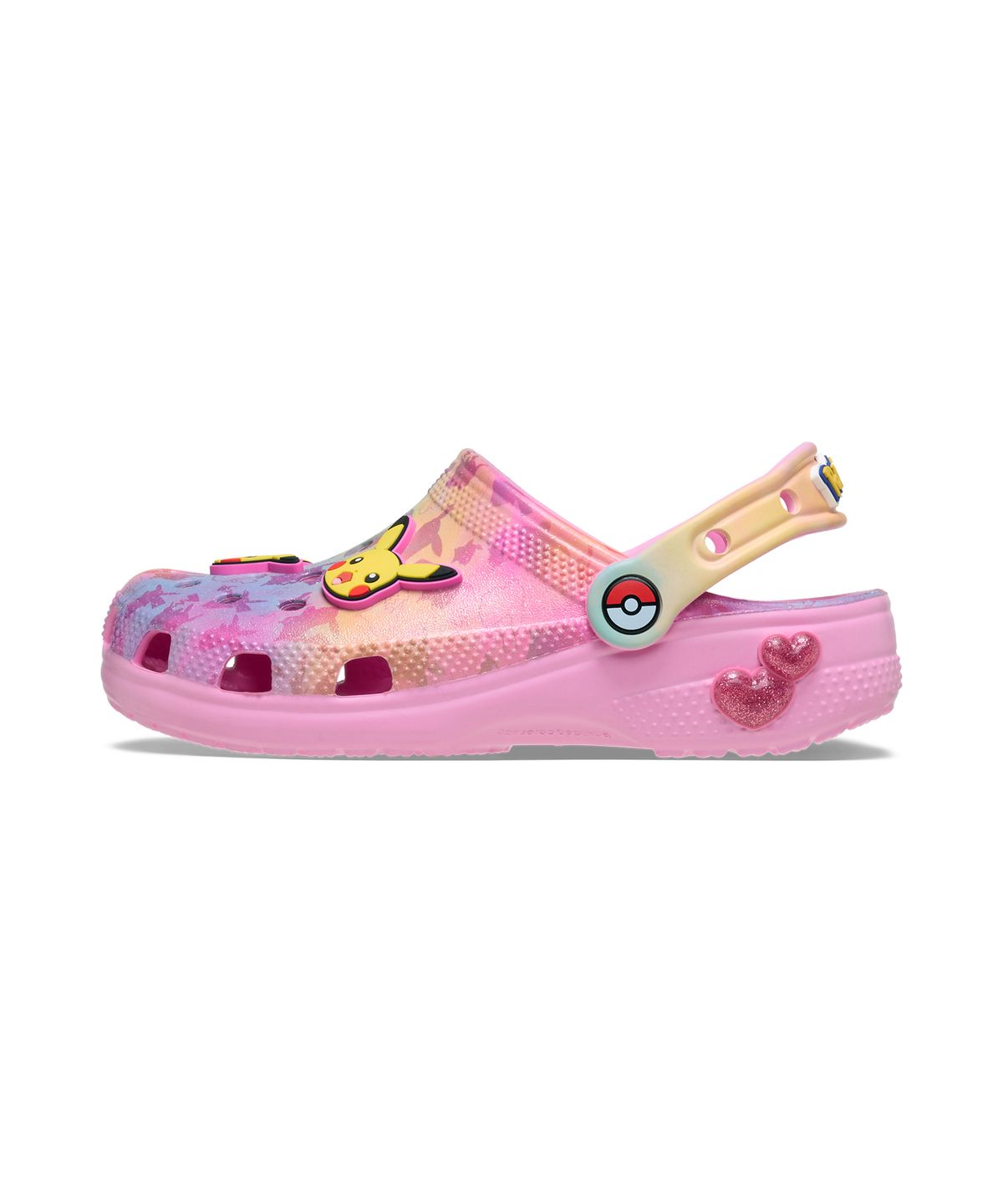 크록스키즈(CROCS KIDS) 피카츄 핑크 클래식 클로그 키즈