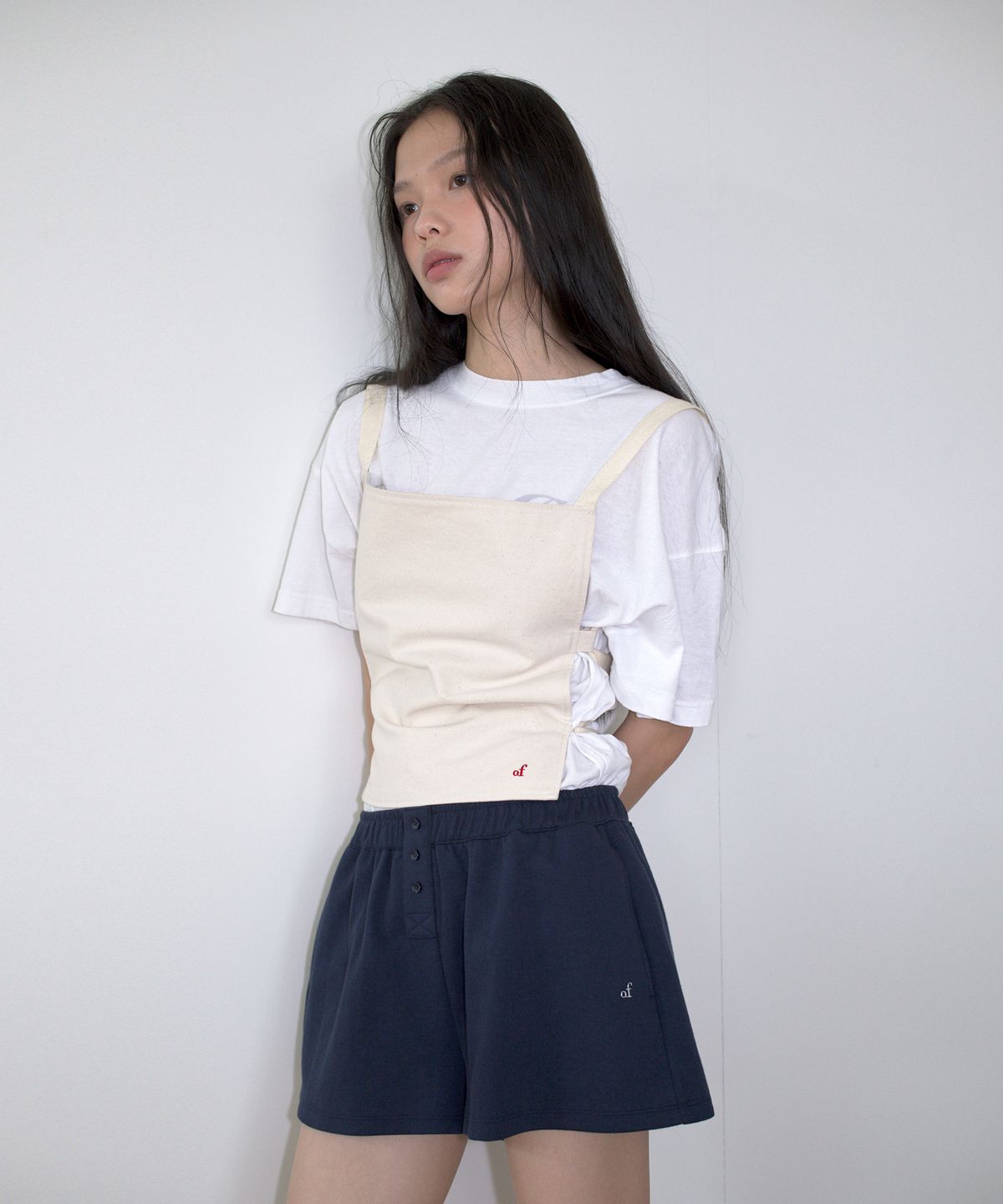 오버듀플레어(OVERDUEFLAIR) VINTAGE PRINTING T-SHIRT_WHITE