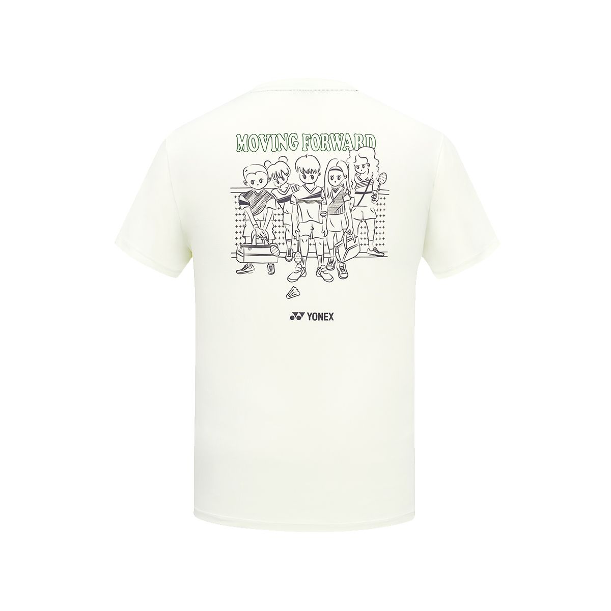 요넥스(YONEX) 259TR003M 레몬 남성용 배드민턴 그래픽 반팔 티셔츠