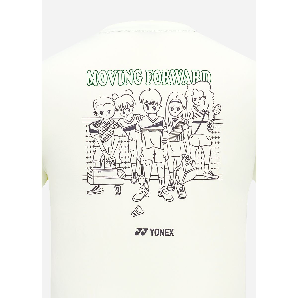 요넥스(YONEX) 259TR003M 레몬 남성용 배드민턴 그래픽 반팔 티셔츠