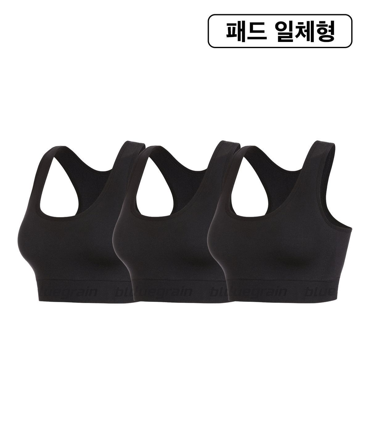 블루그레인(BLUEGRAIN) [일체형] 잘만브라 3 PACK