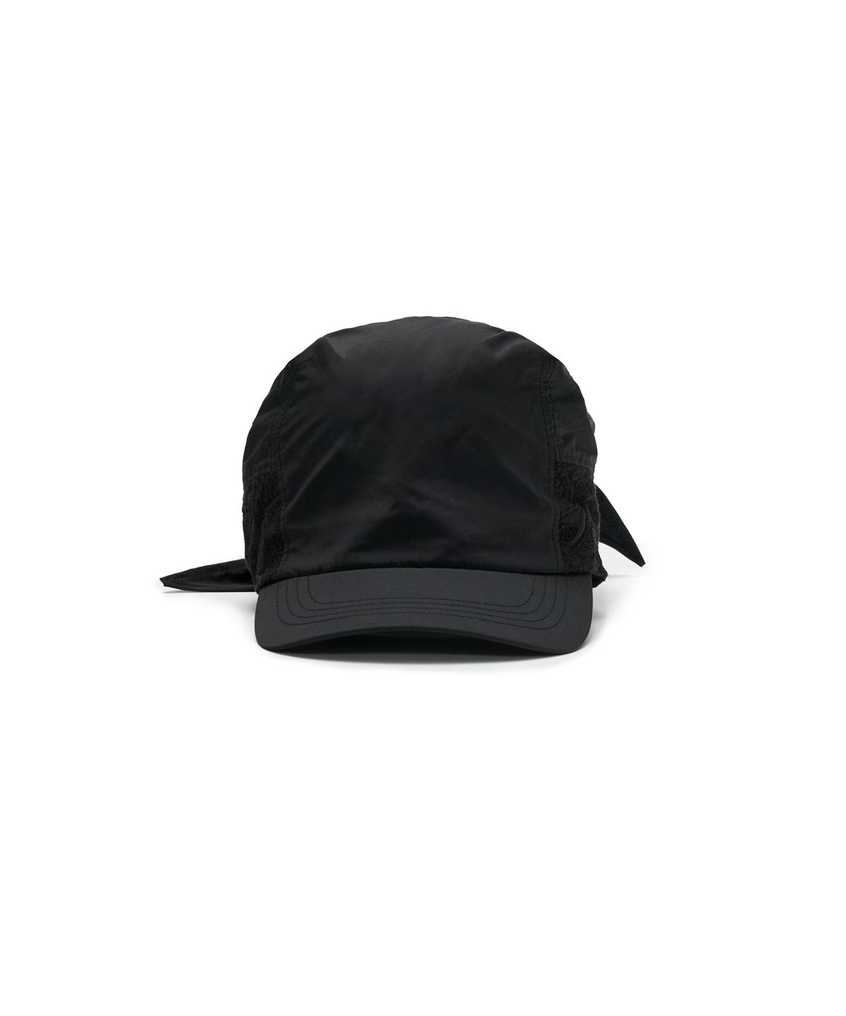 썬번프로젝트(SUNBURNPROJECT) Punching Paisley Scarf Cap, BLACK