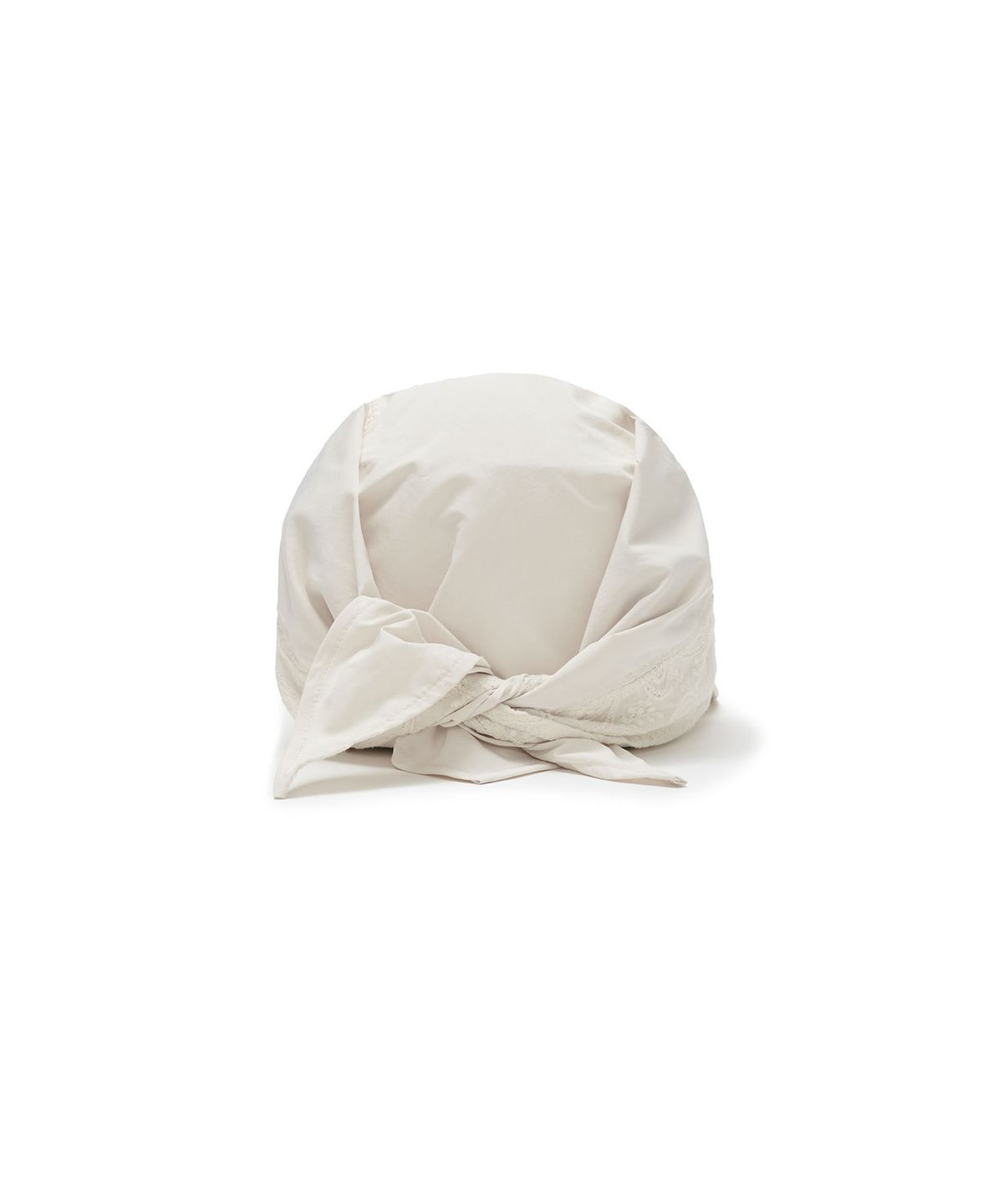썬번프로젝트(SUNBURNPROJECT) Punching Paisley Scarf Cap, IVORY