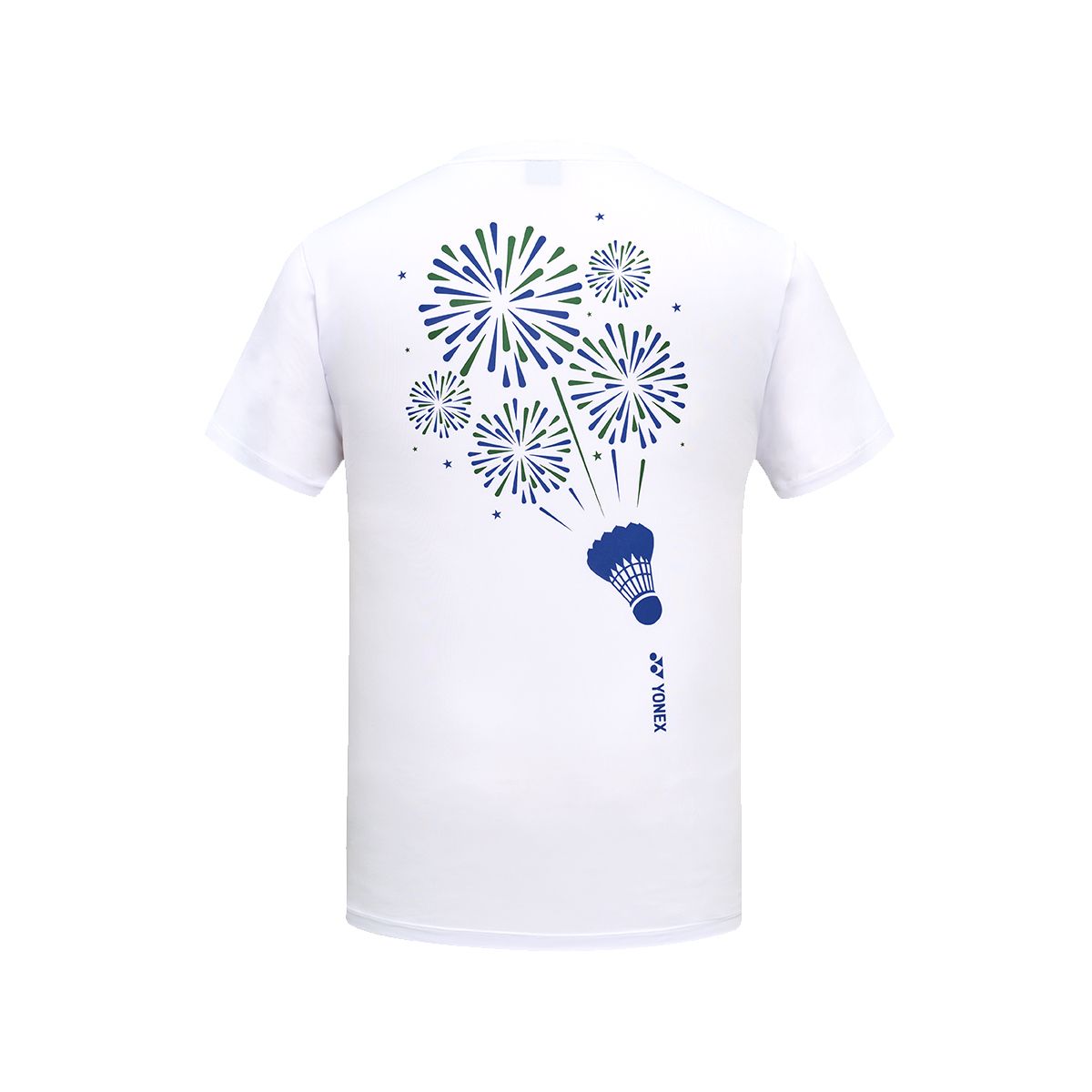 요넥스(YONEX) 259TR006F 화이트 여성용 로고 슬로건 반팔 티셔츠