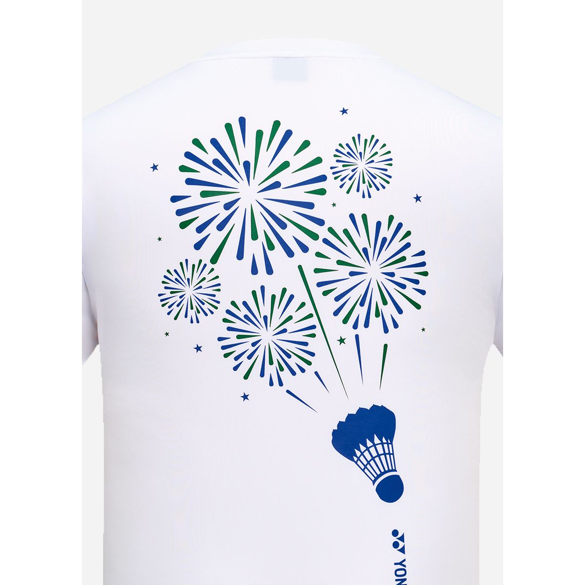 요넥스(YONEX) 259TR006F 화이트 여성용 로고 슬로건 반팔 티셔츠