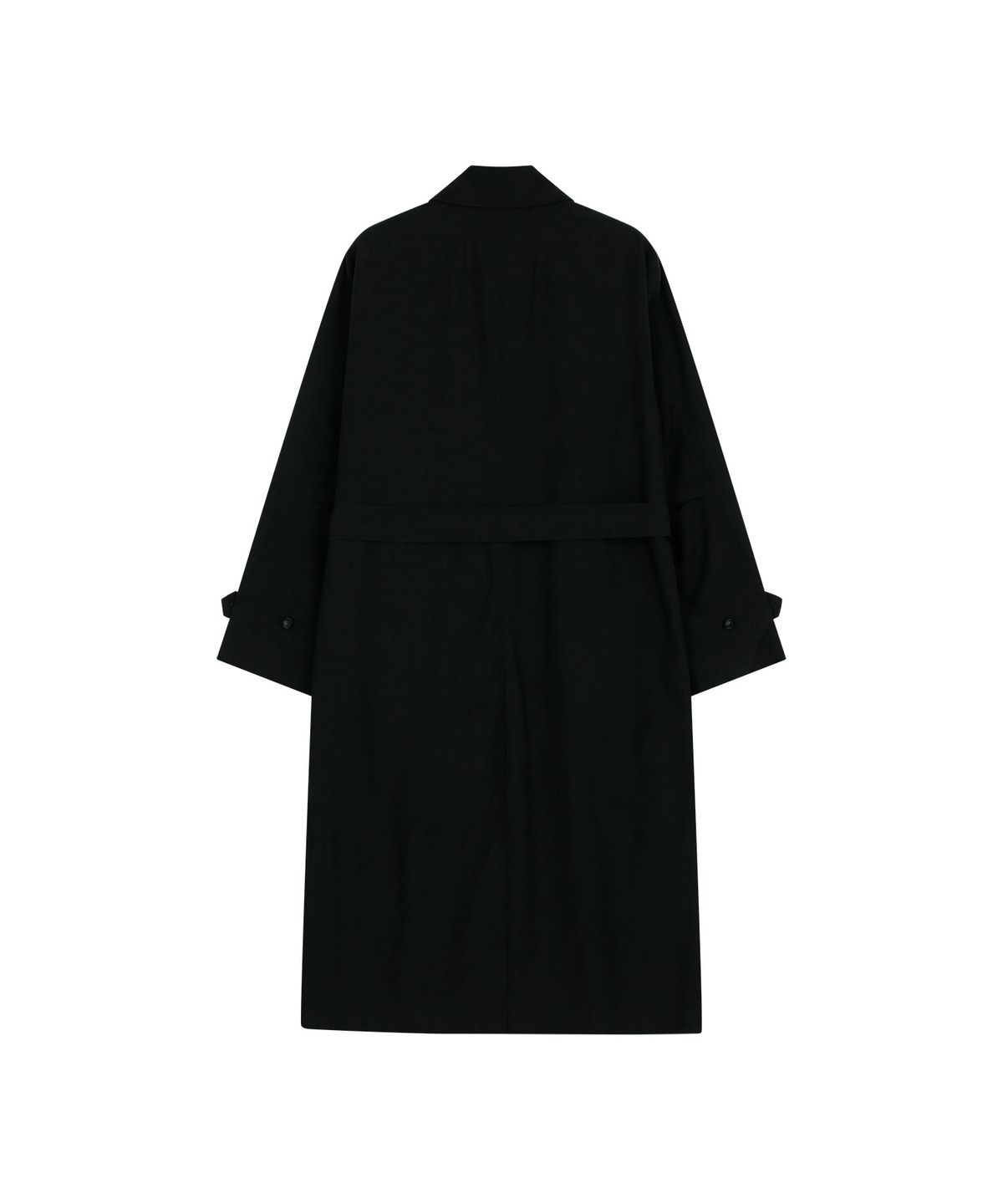 비자비(VIS A VIS) TENCEL LINEN COAT (BLACK)