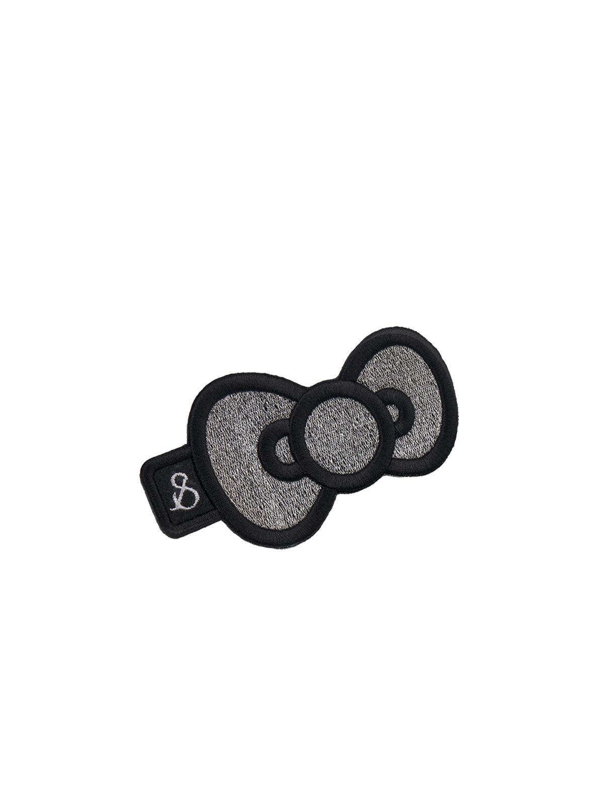 조셉앤스테이시(JOSEPH&STACEY) Lucky Hello Kitty Ribbon Embroidery Wappen Platinum