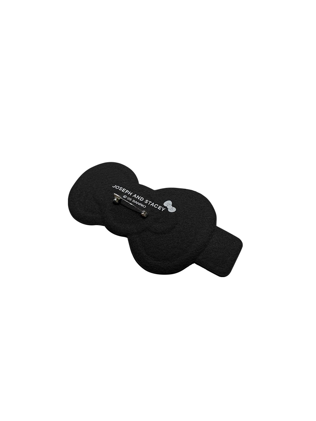 조셉앤스테이시(JOSEPH&STACEY) Lucky Hello Kitty Ribbon Embroidery Wappen Black