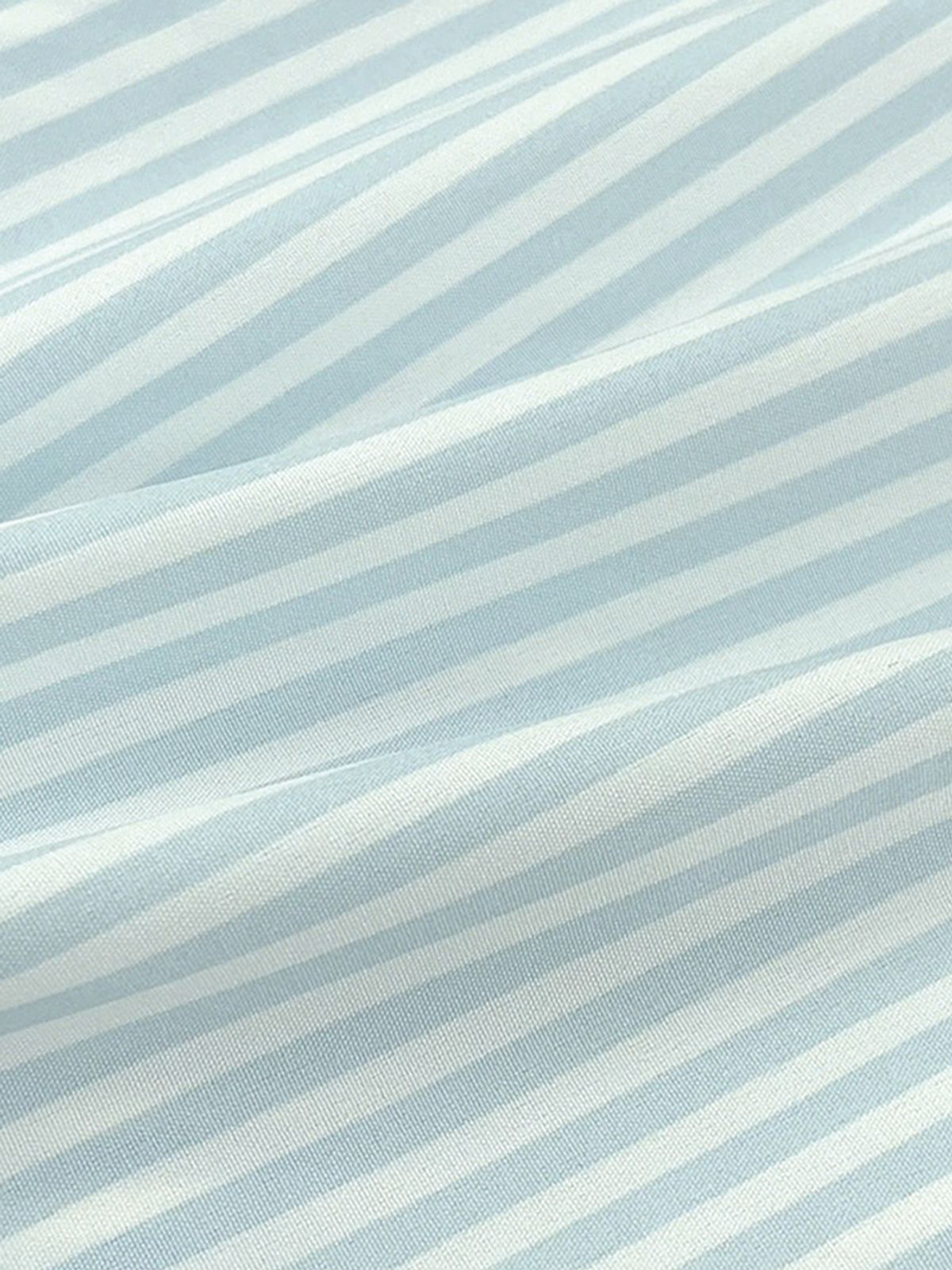 티세르(TESER) [uni] 마린 스카이블루 실크스킨 반팔 잠옷 세트