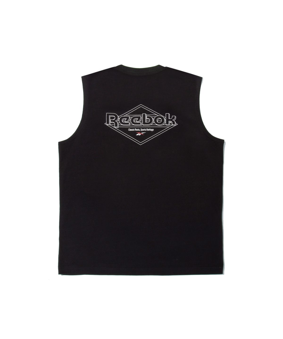 리복(REEBOK) 아이스코튼 탱크 탑 - 블랙