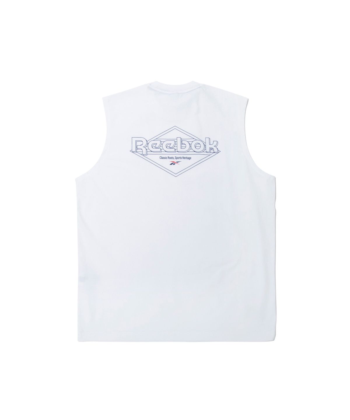 리복(REEBOK) 아이스코튼 탱크 탑 - 화이트