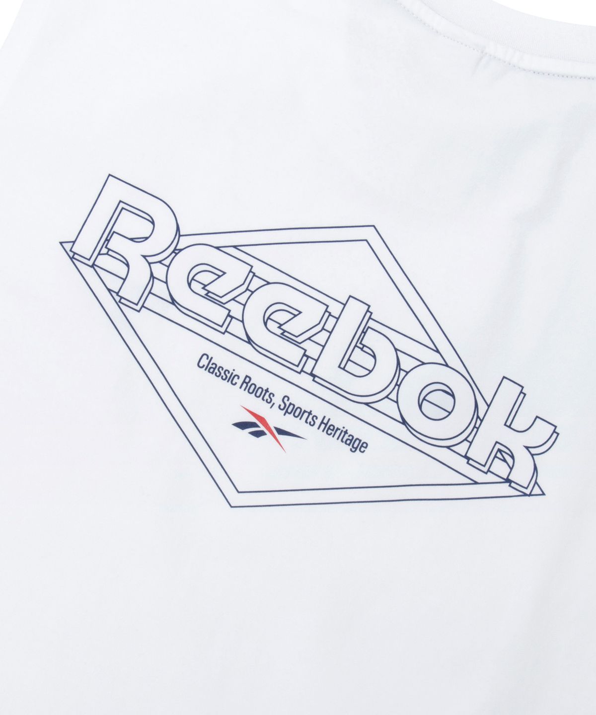 리복(REEBOK) 아이스코튼 탱크 탑 - 화이트