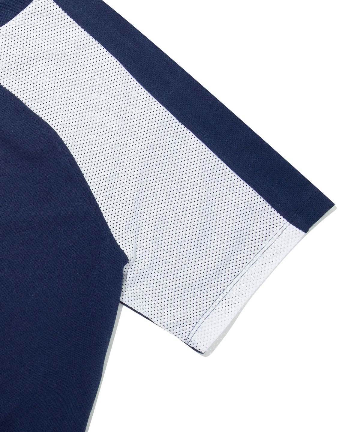 리복(REEBOK) 썸머 레터링 저지 티셔츠 (W) - 네이비