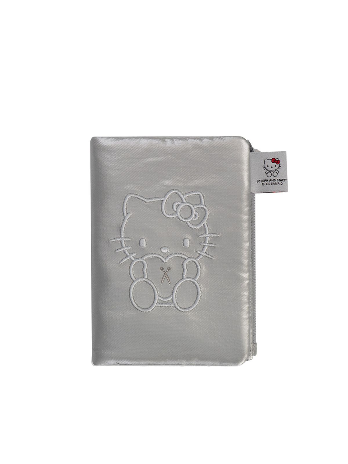조셉앤스테이시(JOSEPH&STACEY) Sleek Travel Wallet Hello Kitty Silver