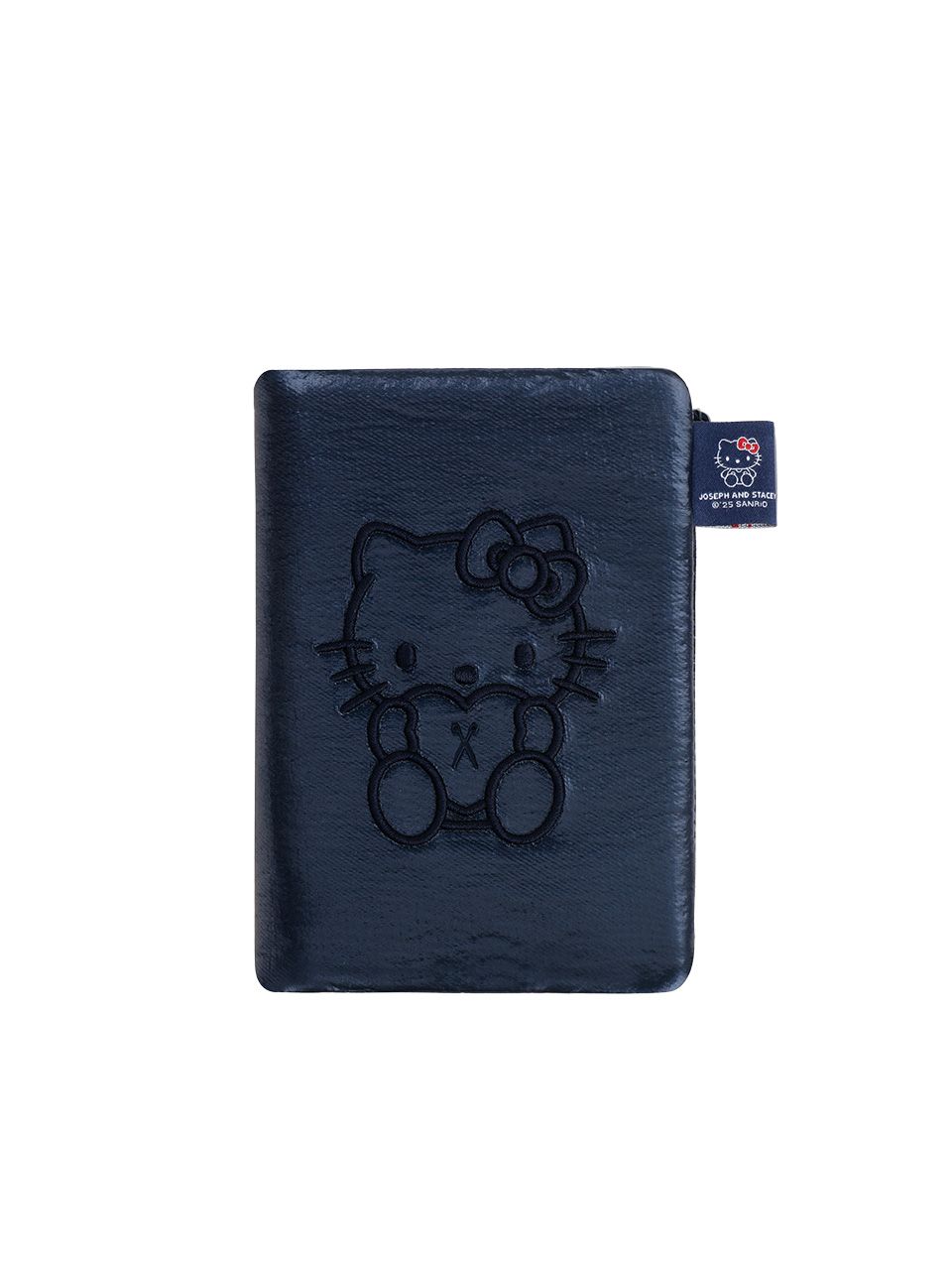 MUSINSA公式 | JOSEPH AND STACEY Sleek Travel Wallet Hello Kitty Navy