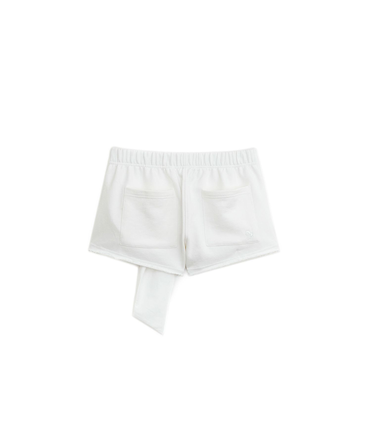 韓国商品/SUNBURNPROJECT Tie Raw cut Sweat Shorts MUSINSA公式 | SUNBURNPROJECT Tie Raw-cut Sweat Shorts, CHARCOAL