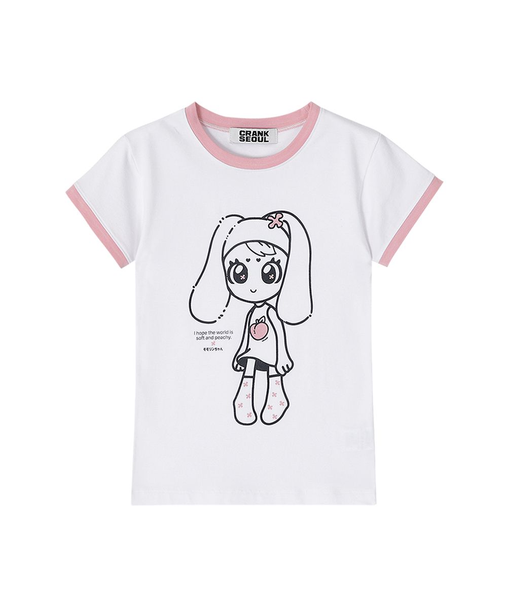 MUSINSA公式 | CRANK Momoring Ringer Top_Pink