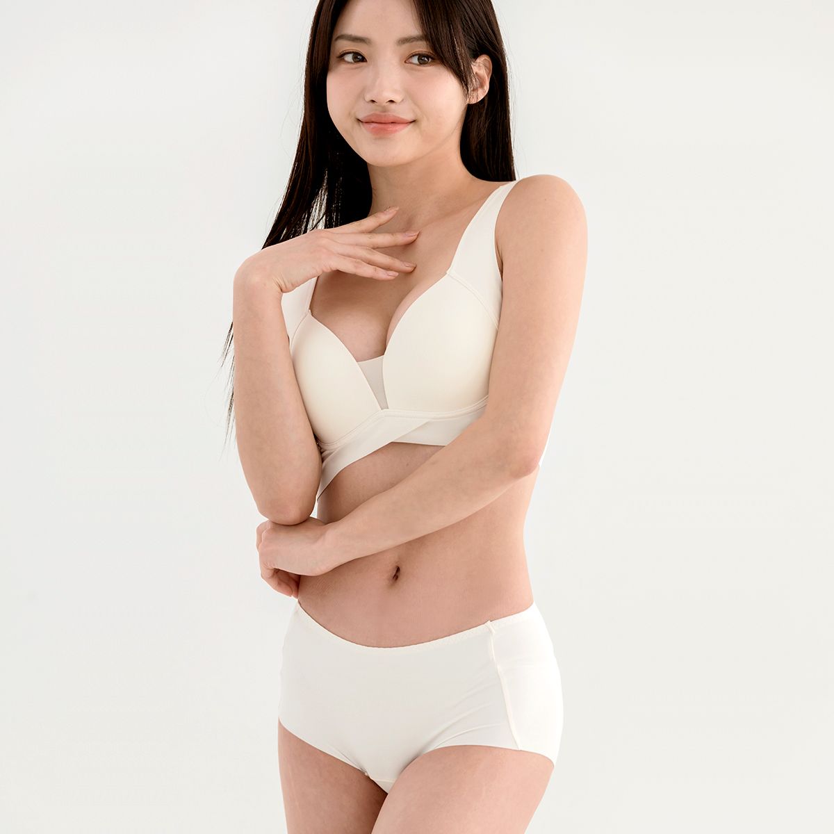 달링브라(DALINBRA) 여성 쿨 인견 갓벽 브라 팬티 세트