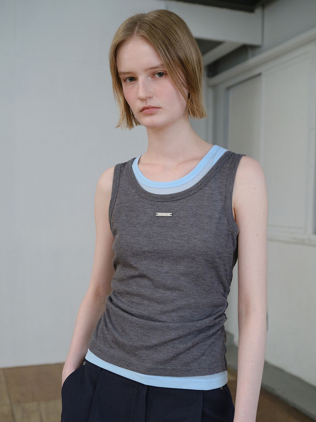 레이브(RAIVE) Layered Sleeveless Top VW5ME606_4color