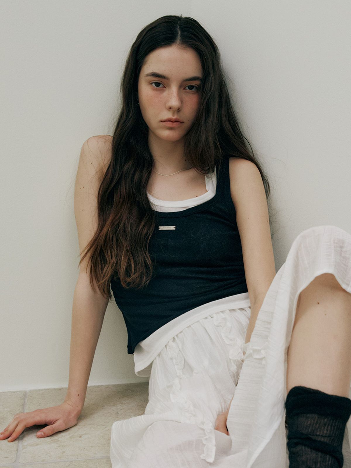 레이브(RAIVE) Layered Sleeveless Top VW5ME606_4color