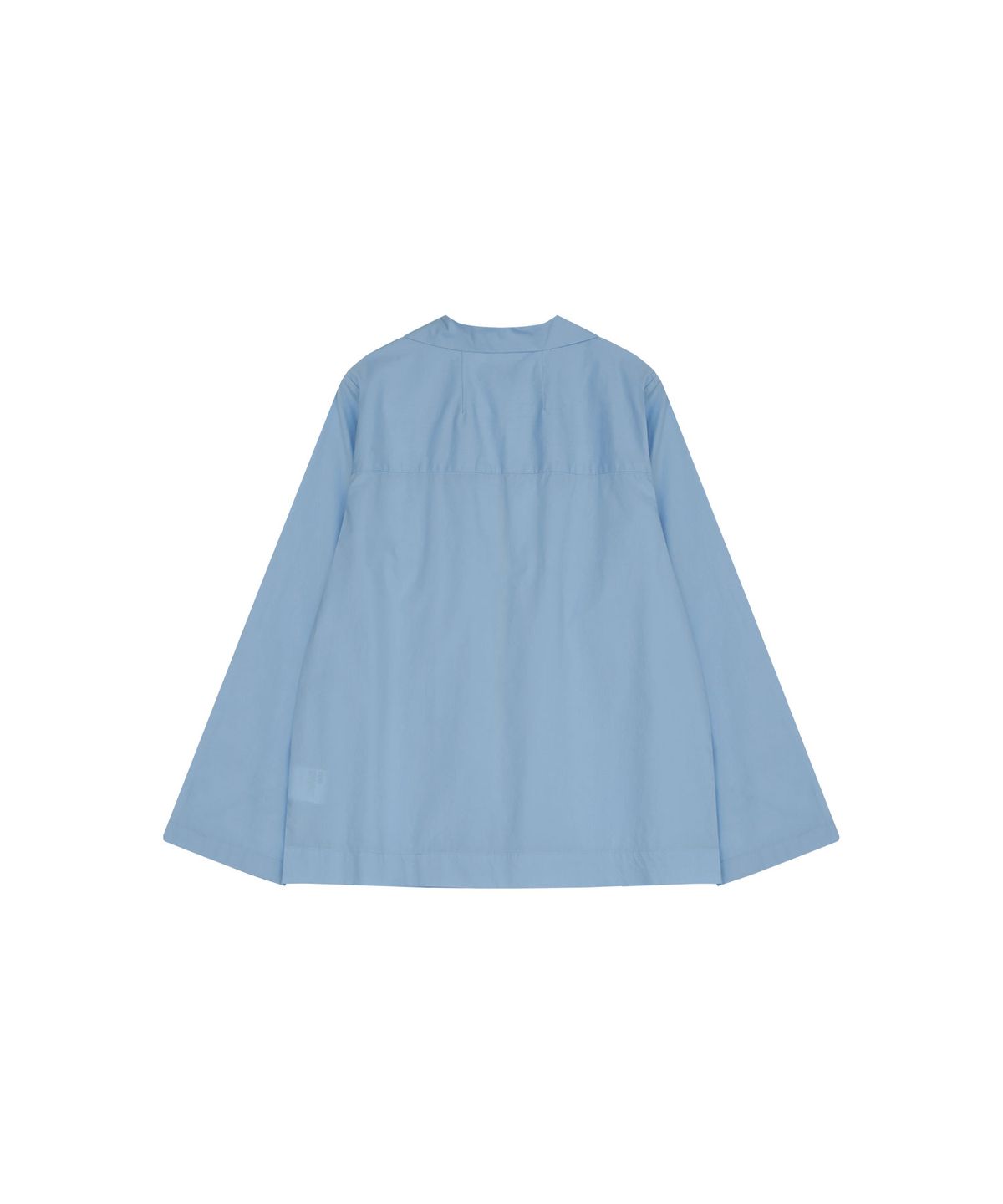 비자비(VIS A VIS) FRONT TIE SHIRT (L.T BLUE)