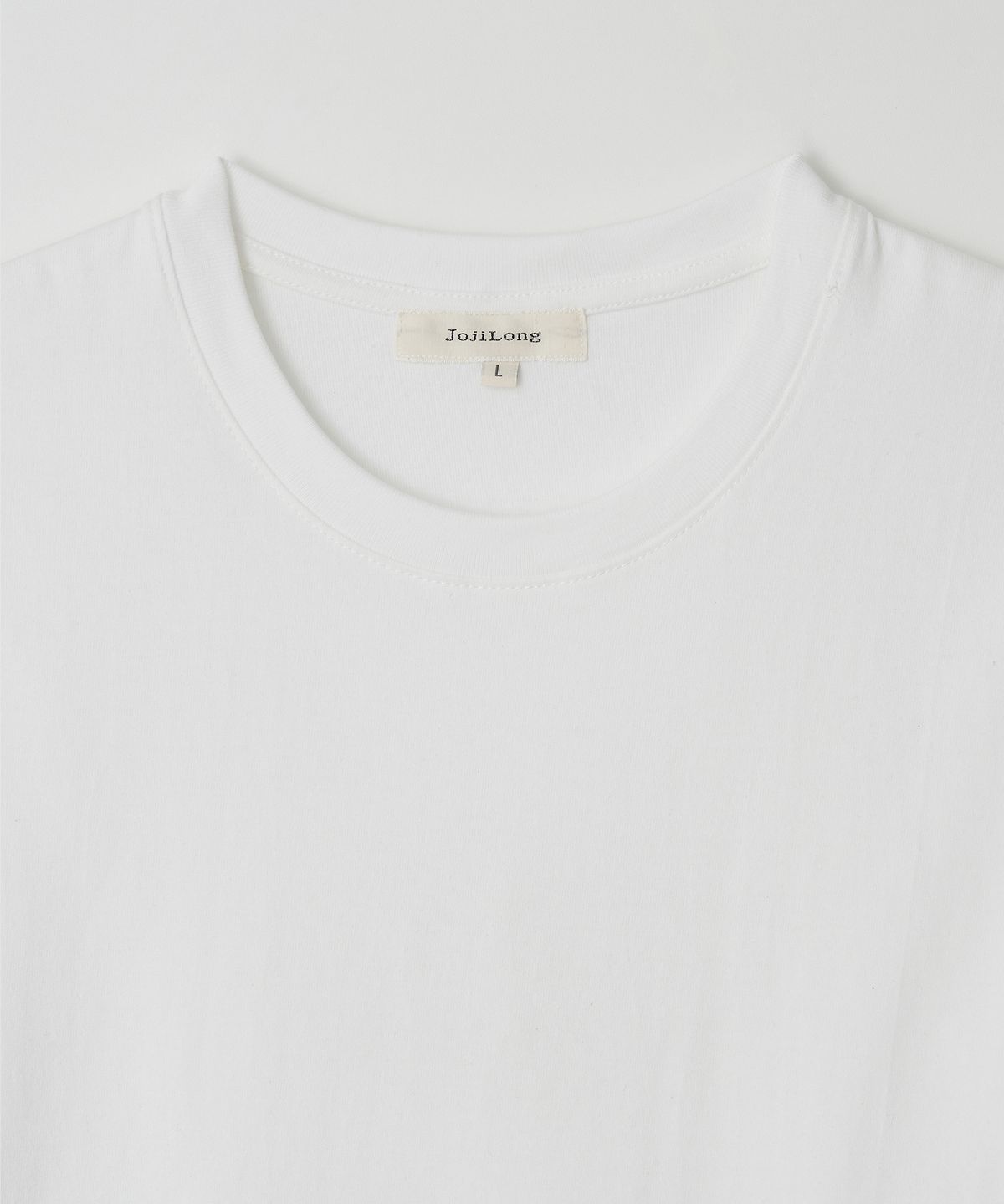 조질롱(JOJILONG) [2PACK] JN107 Tubular Classic T-Shirt - WHITE