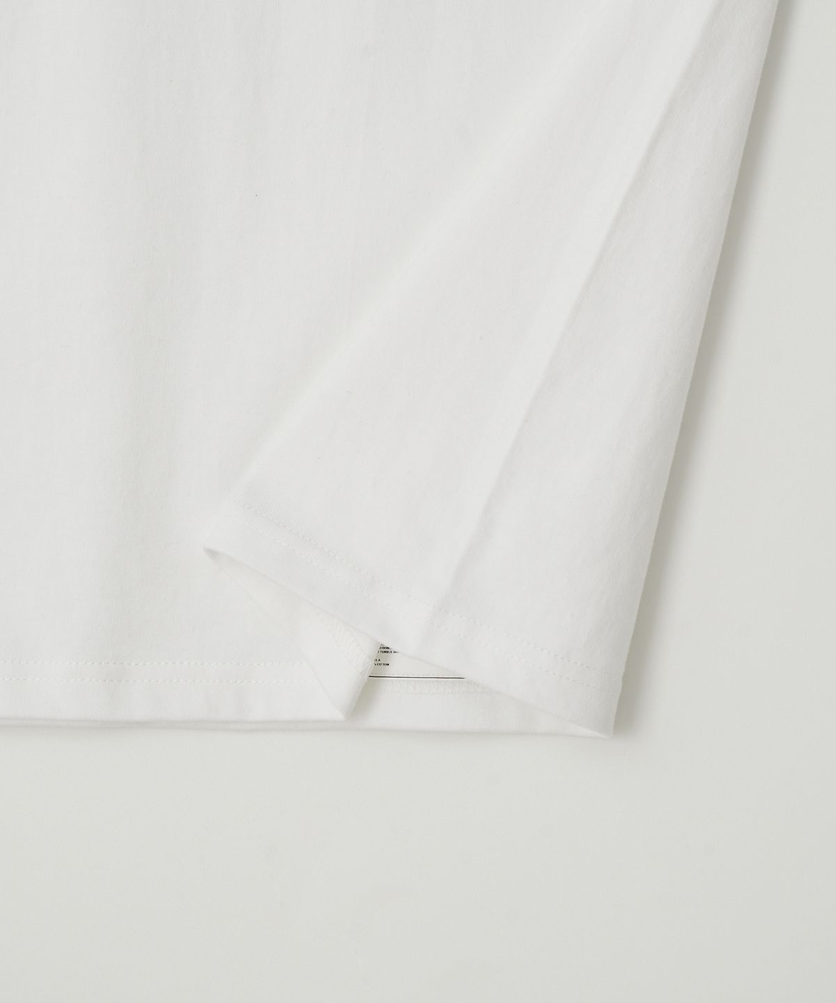 조질롱(JOJILONG) [2PACK] JN107 Tubular Classic T-Shirt - WHITE