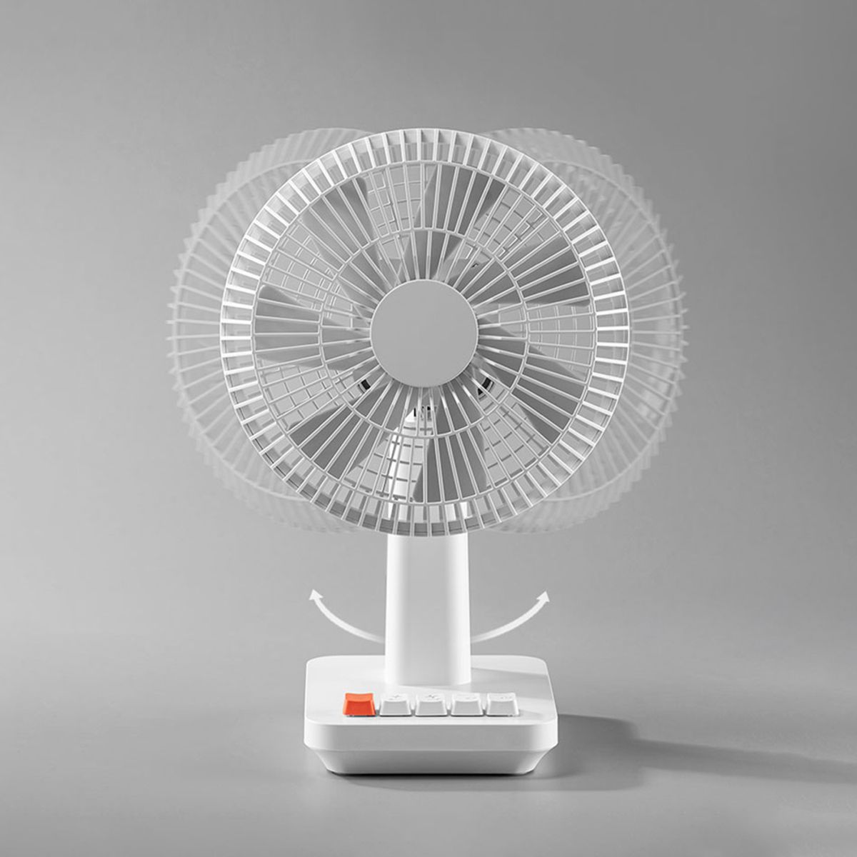 지클랜(GCLAN) 레트로 좌우회전 데스트 선풍기 G-F17 with 타이머 4000mAh