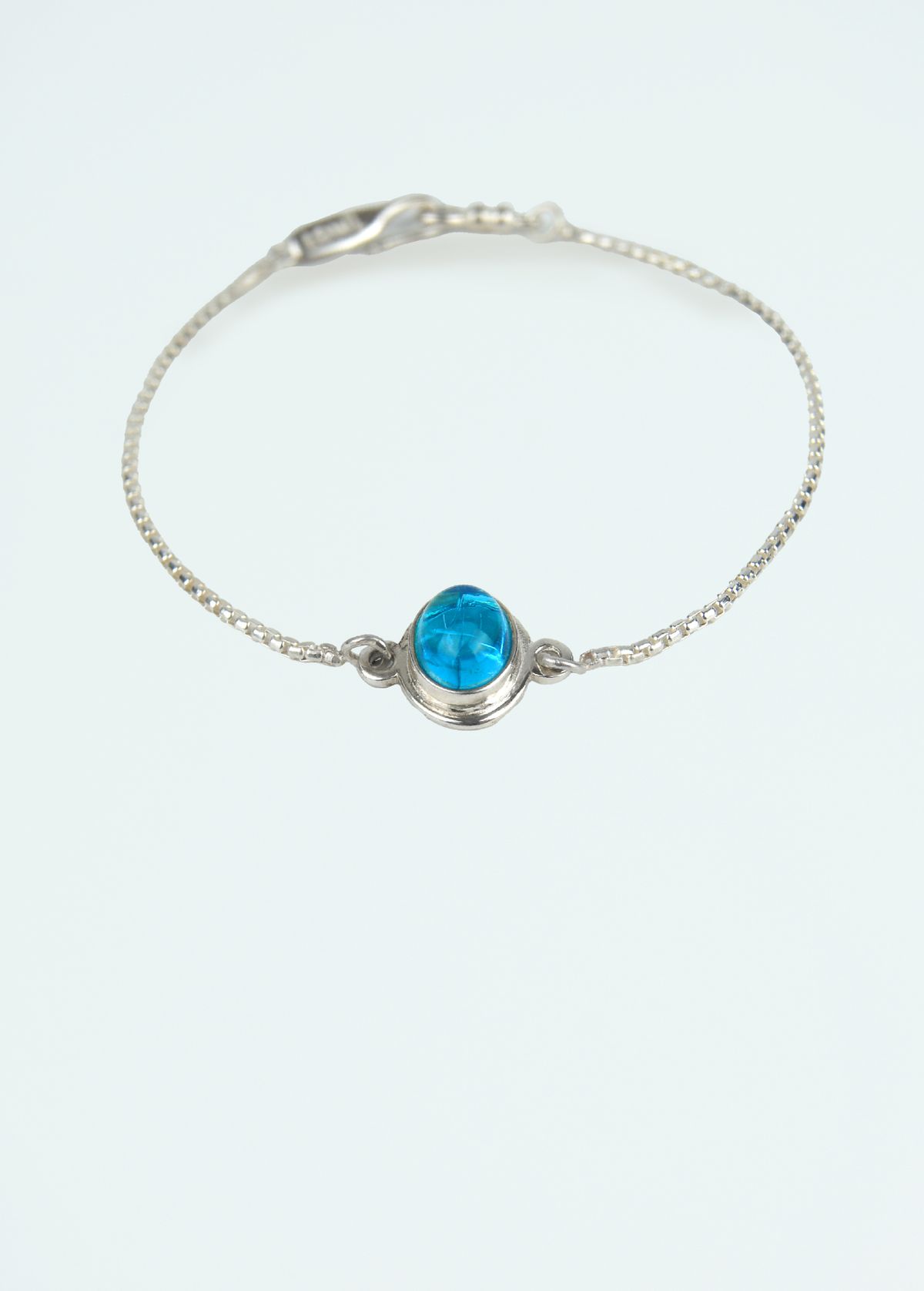 로울(LOWOOL) Dew silver bracelet