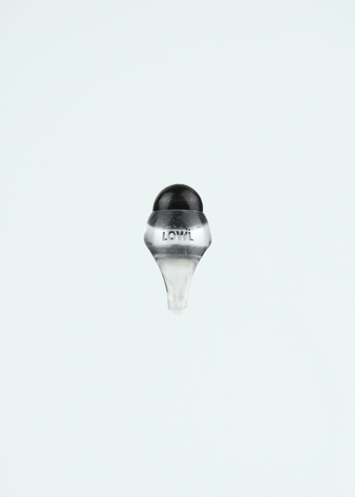 로울(LOWOOL) Black frog eye ring