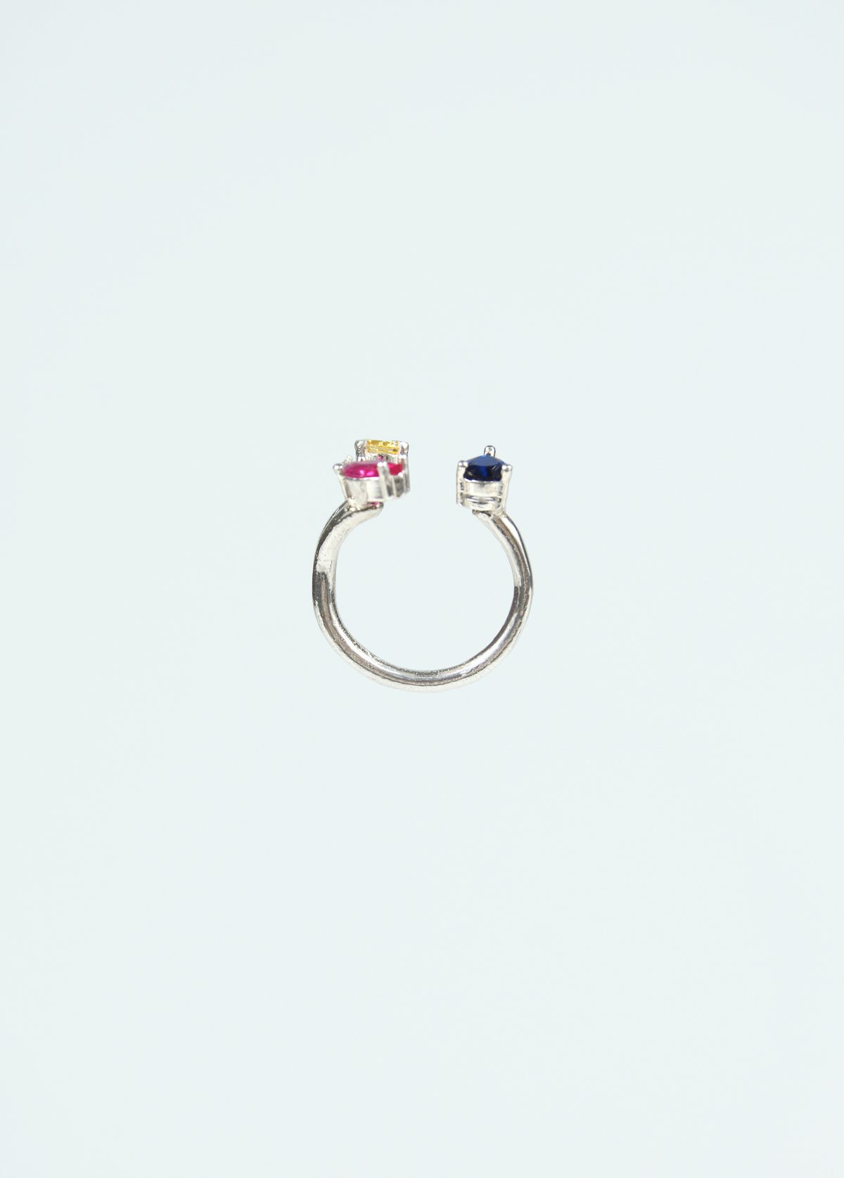 로울(LOWOOL) Frog sparkle silver ring
