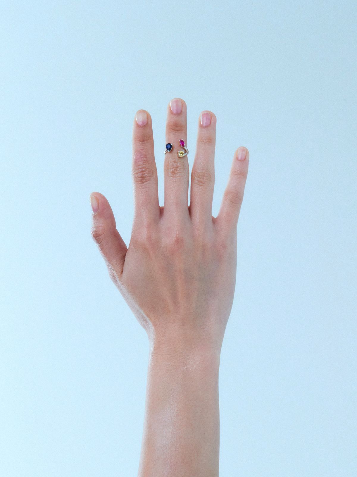 로울(LOWOOL) Frog sparkle silver ring