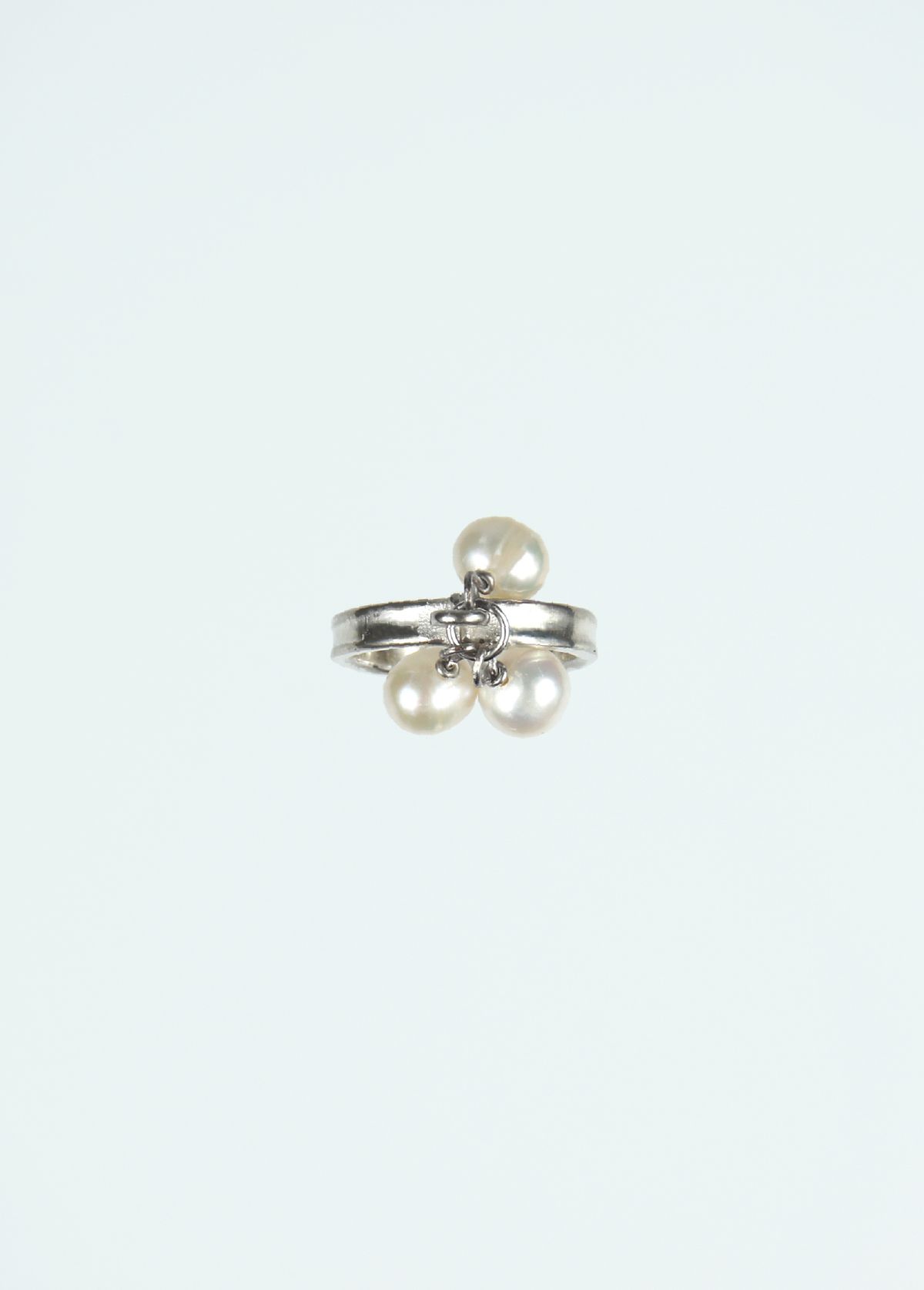 로울(LOWOOL) Tree pearls silver ring
