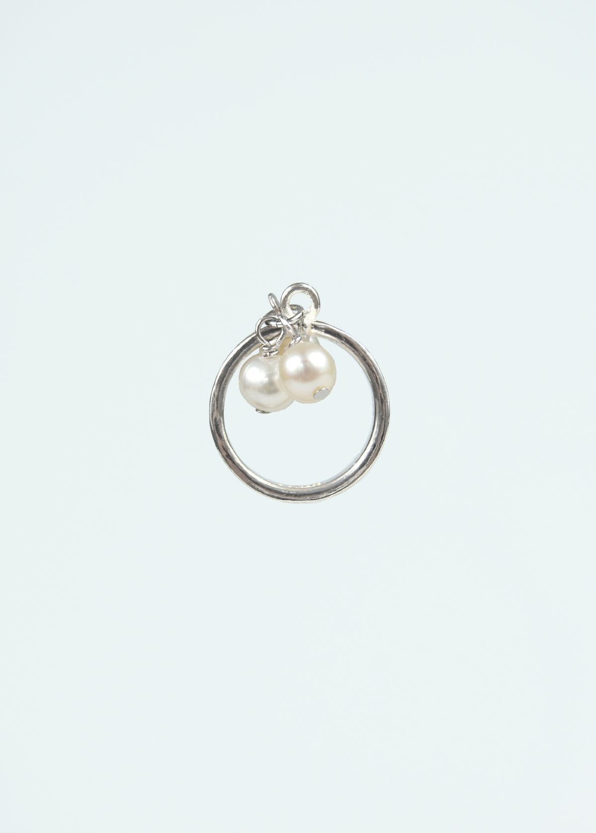 로울(LOWOOL) Tree pearls silver ring