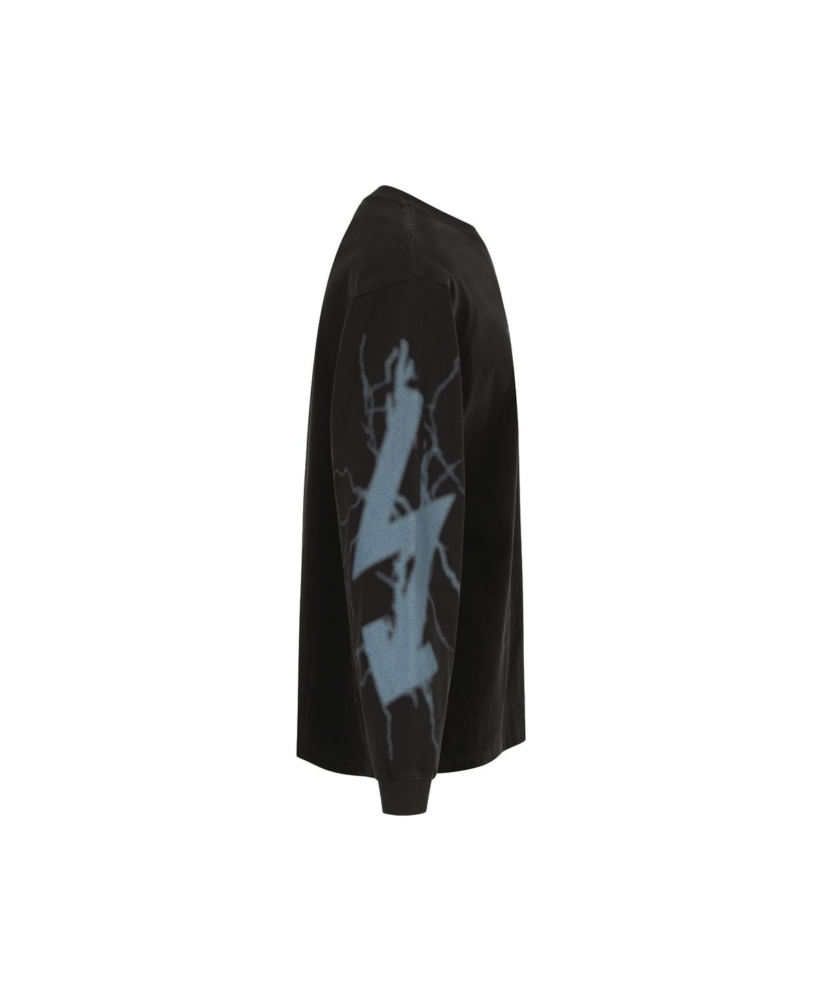 올아이즈다운(ALL EYES DOWN) PIGMENT ARROW THUNDER LONG SLEEVE (CHARCOAL)