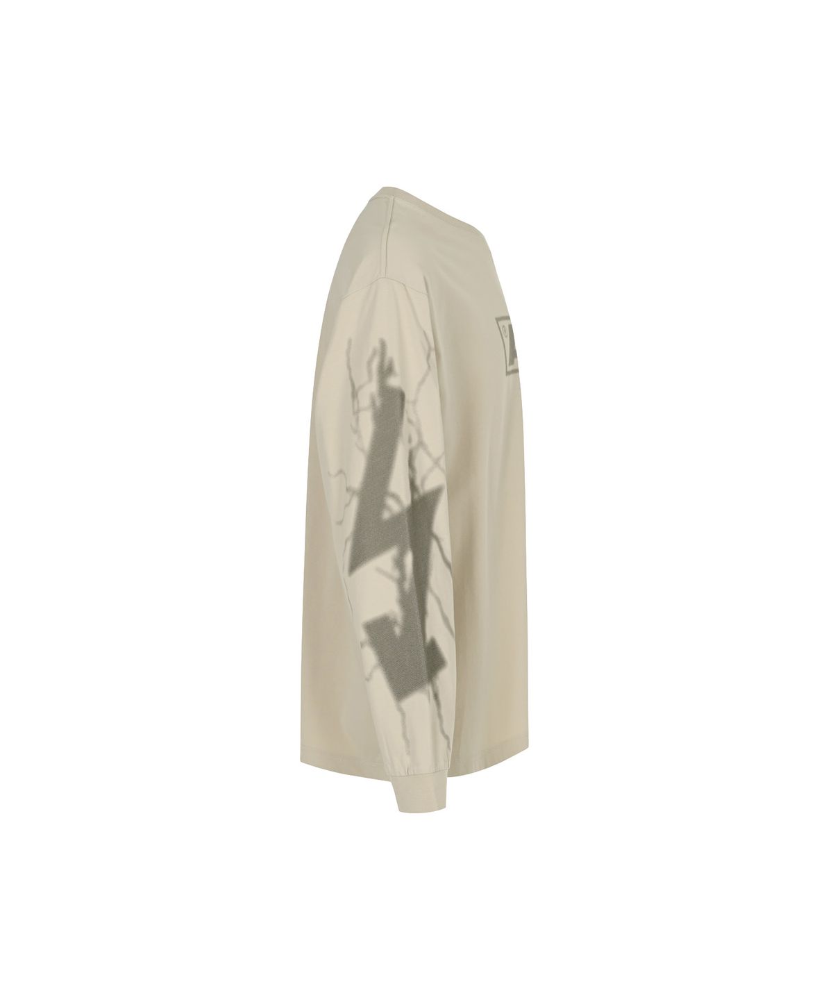 올아이즈다운(ALL EYES DOWN) PIGMENT ARROW THUNDER LONG SLEEVE (SAND)