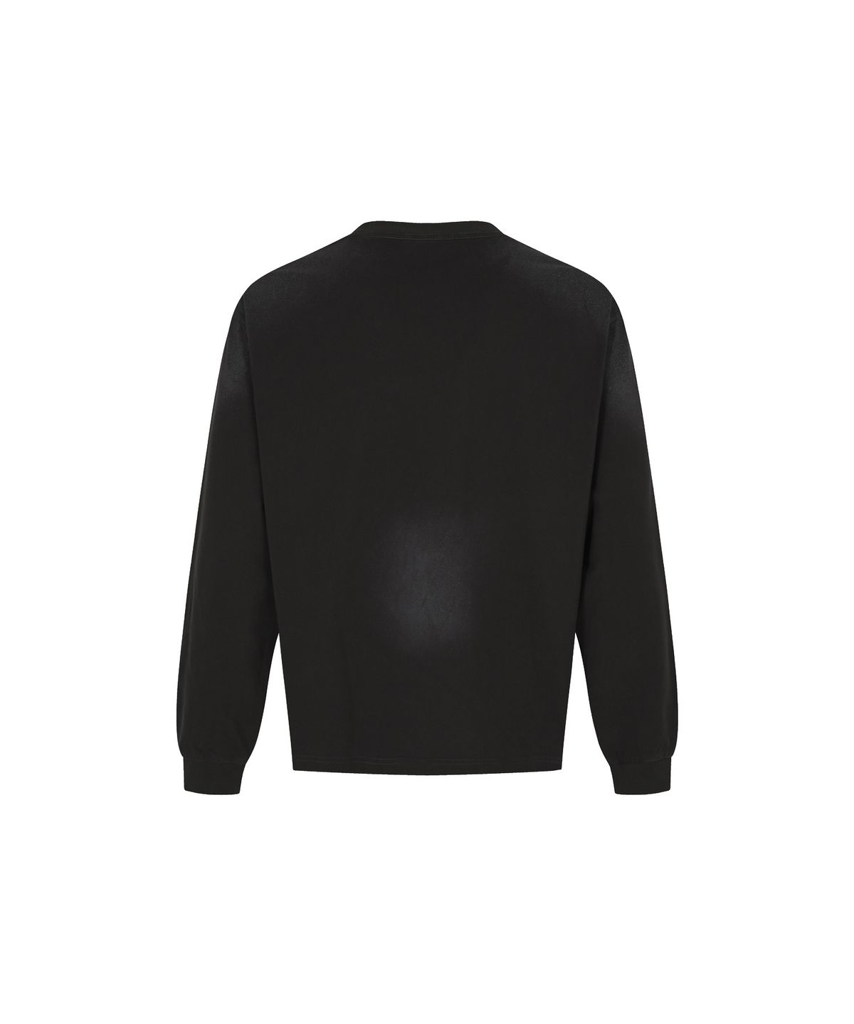 올아이즈다운(ALL EYES DOWN) VINTAGE WASHING BIG LOGO LONG SLEEVE (CHARCOAL)