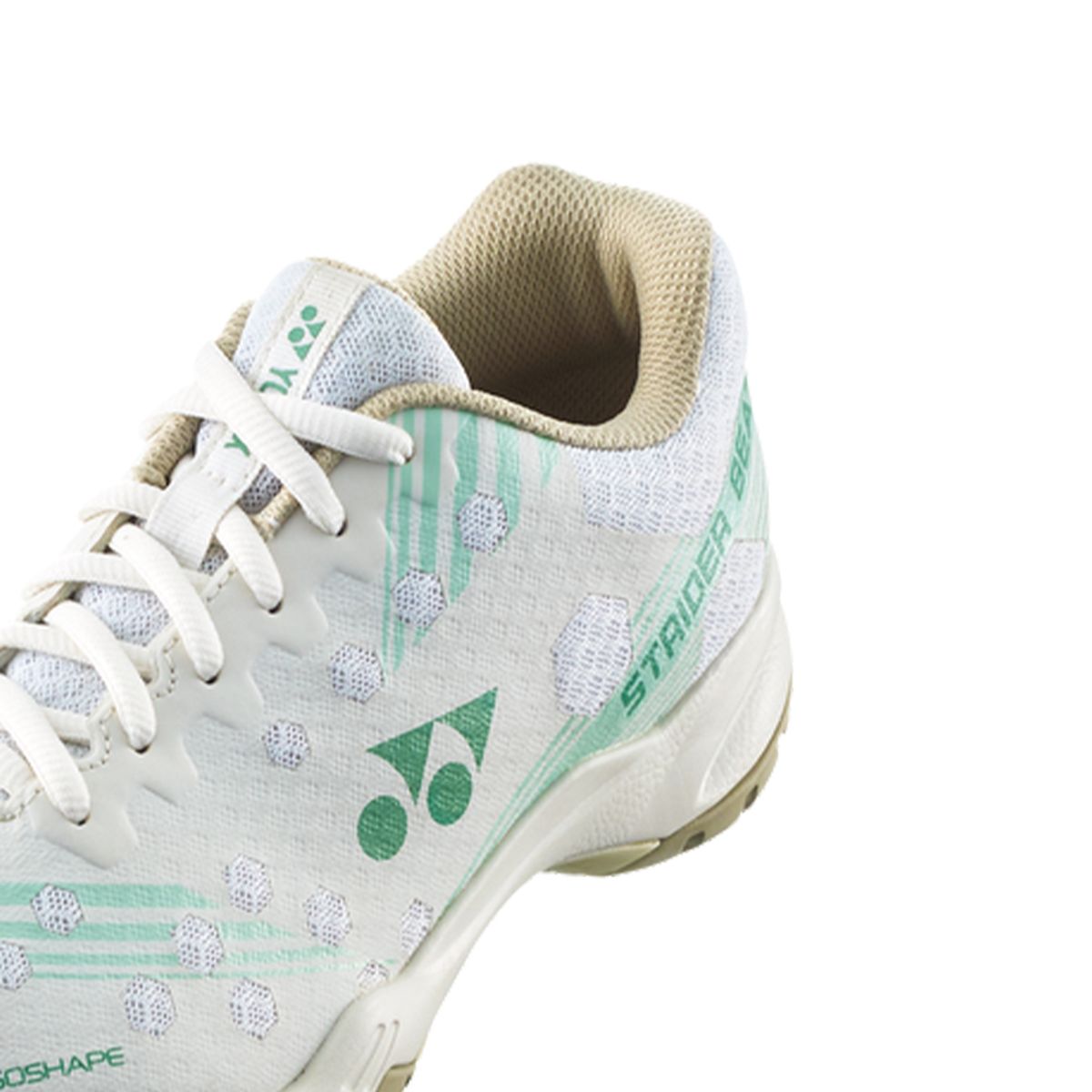 요넥스(YONEX) SHB-SB1EX (스트라이더 비트) (2025 모델) 남녀공용 배드민턴화 화이트/네츄럴