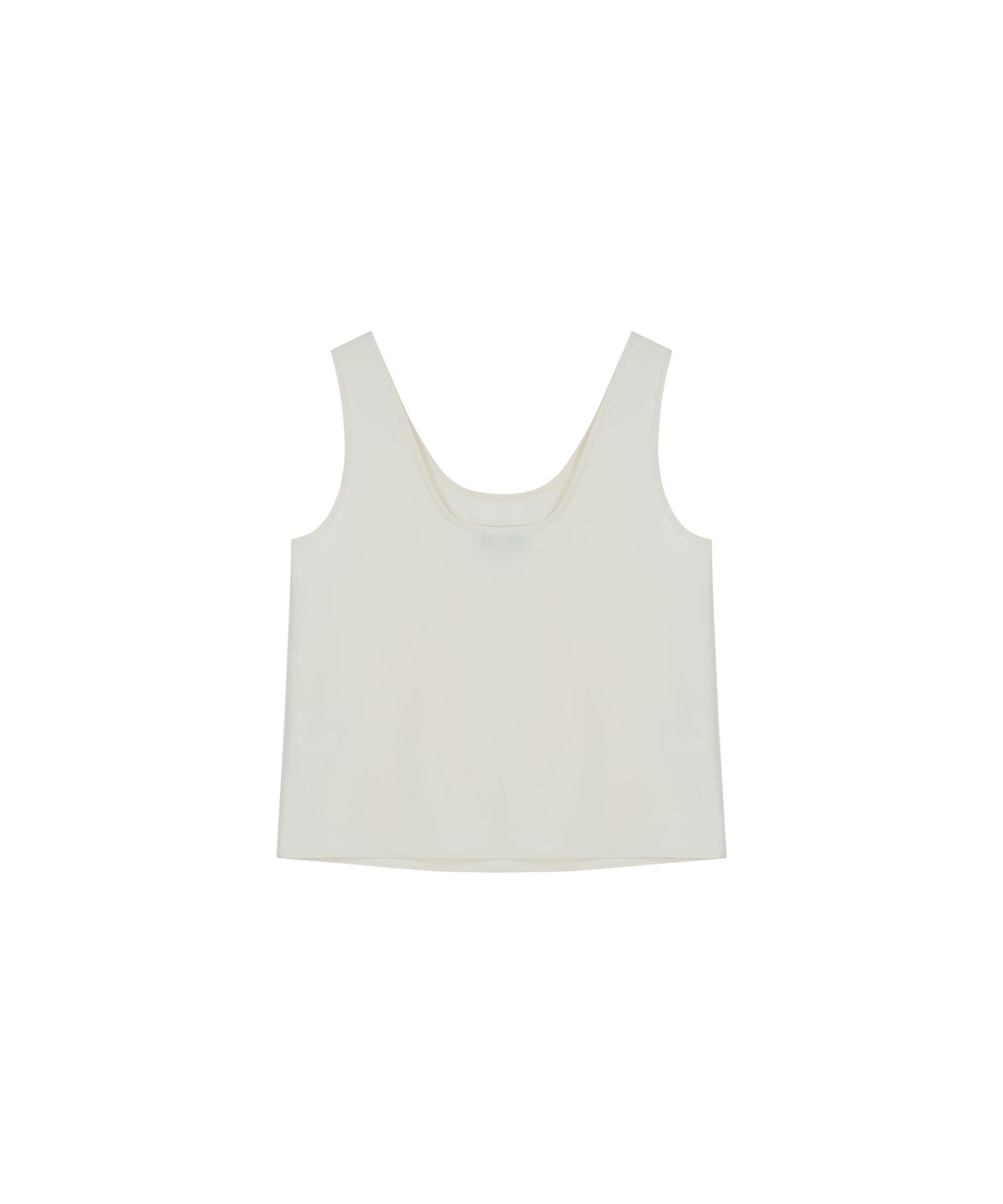 비자비(VIS A VIS) HI LO TANK TOP (IVORY)