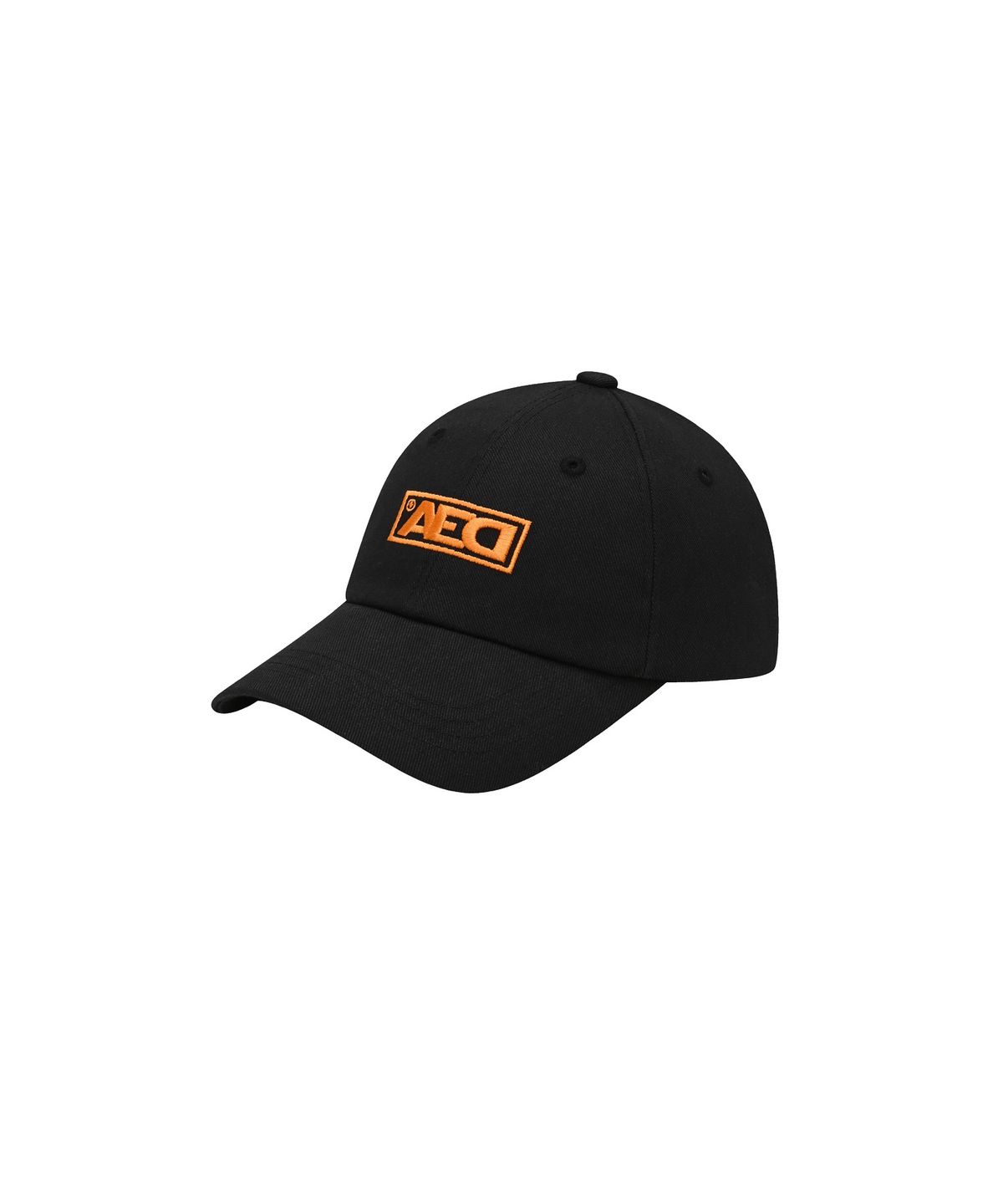 올아이즈다운(ALL EYES DOWN) AED BOX LOGO CAP (BLACK)
