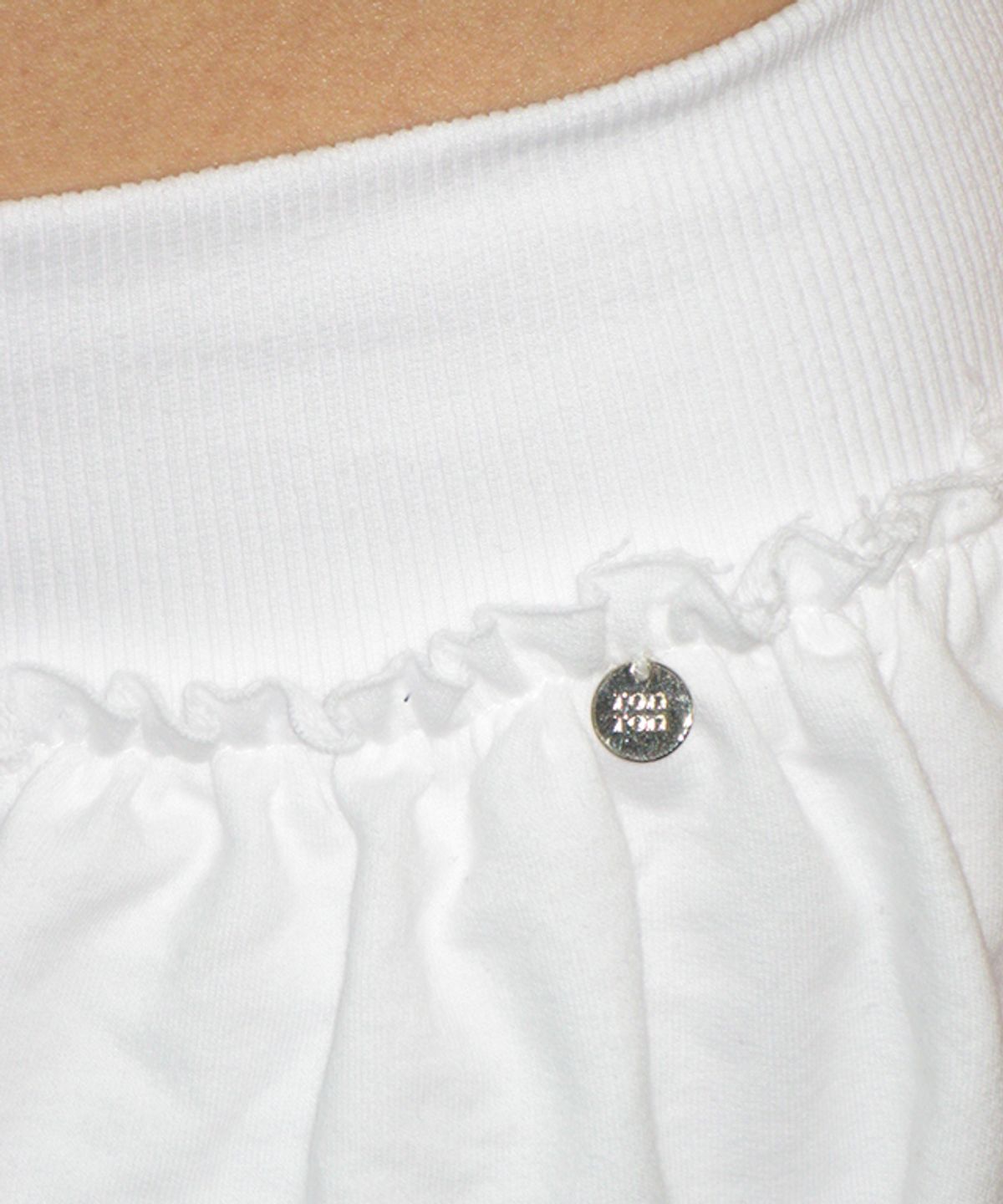 론론(RONRON) CANCAN RUFFLE LAYERED PANTSKIRT WHITE