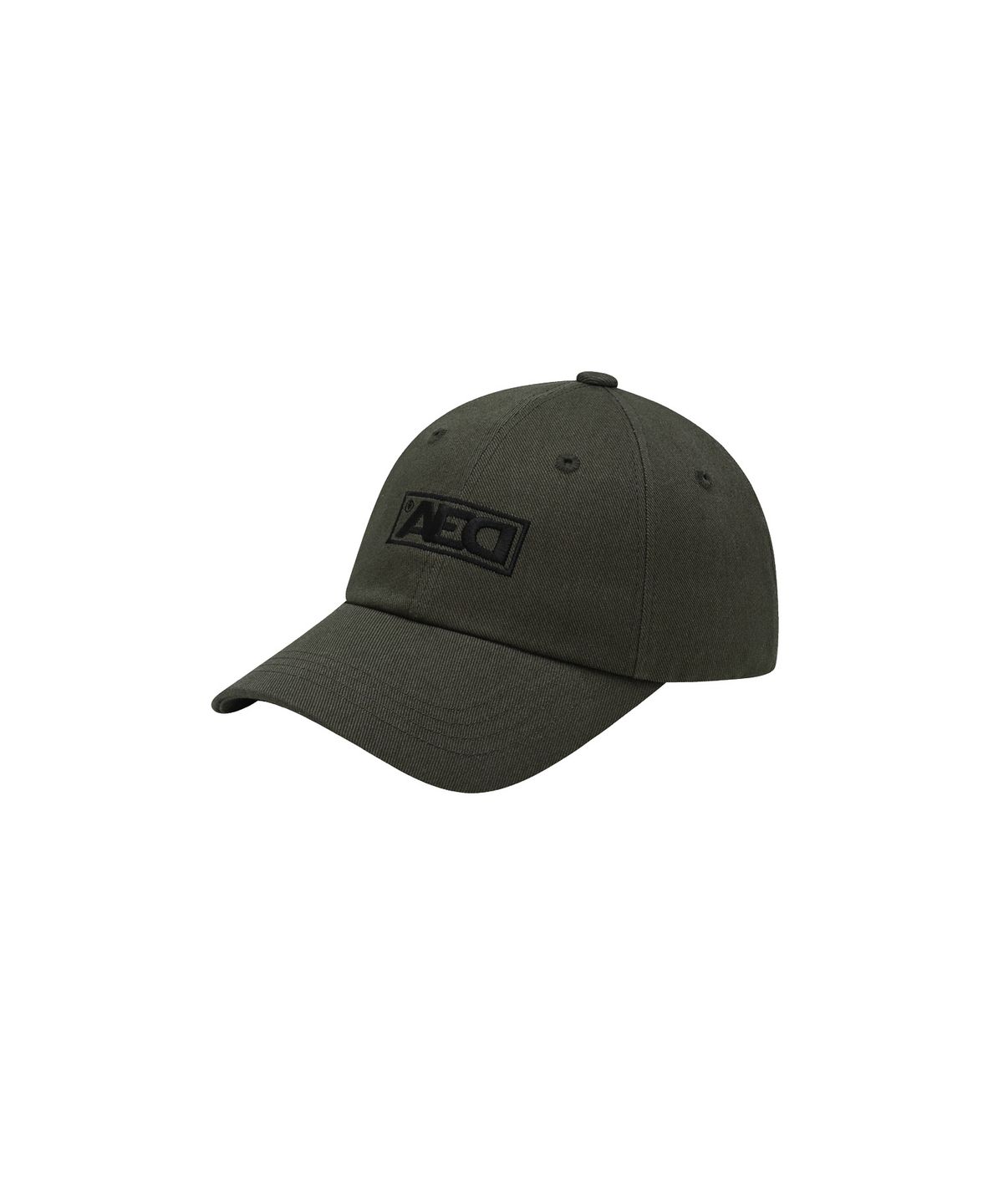 올아이즈다운(ALL EYES DOWN) AED BOX LOGO CAP (CHARCOAL)